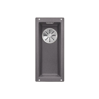 Zlewozmywak Blanco Subline 160-U Siligranit PuraDur 19x40cm bez korka automatycznego, antracyt- sanitbuy.pl