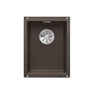 Zlew podblatowy Blanco Siligranit InFino 19x40cm bez korka automatycznego, muszkat- sanitbuy.pl