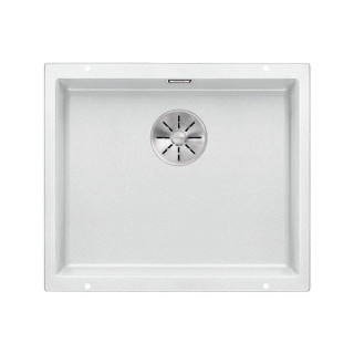 Zlewozmywak Blanco Subline 500-U Siligranit PuraDur 53x40cm bez korka automatyczego, perłowoszary- sanitbuy.pl