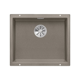 Zlewozmywak Blanco Subline 500-U Siligranit PuraDur 53x40cm bez korka automatyczego, szampan- sanitbuy.pl