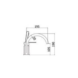 Bateria wannowa 3-otworowa Paffoni Effe