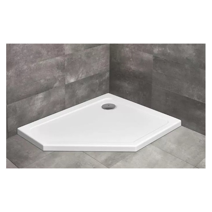 Brodzik prawy Radaway DOROS PT E, biały