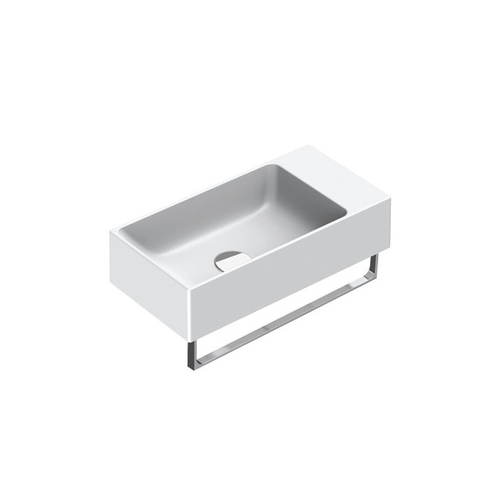 Umywalka wisząca lub nablatowa CATALANO VERSO 50x25 biały mat