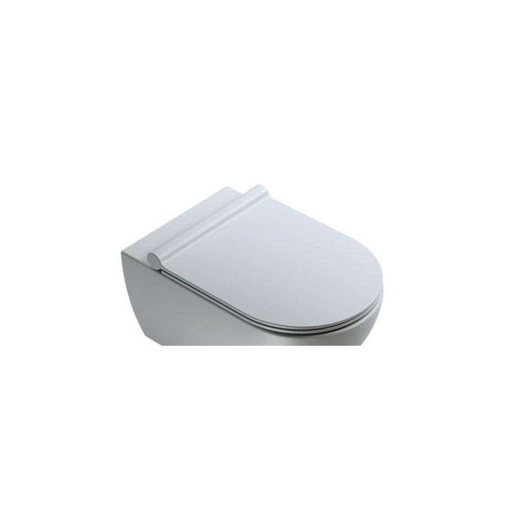 Deska Catalano Sfera NF 55 wolnoopadająca cienka, niebieski mat- sanitbuy.pl