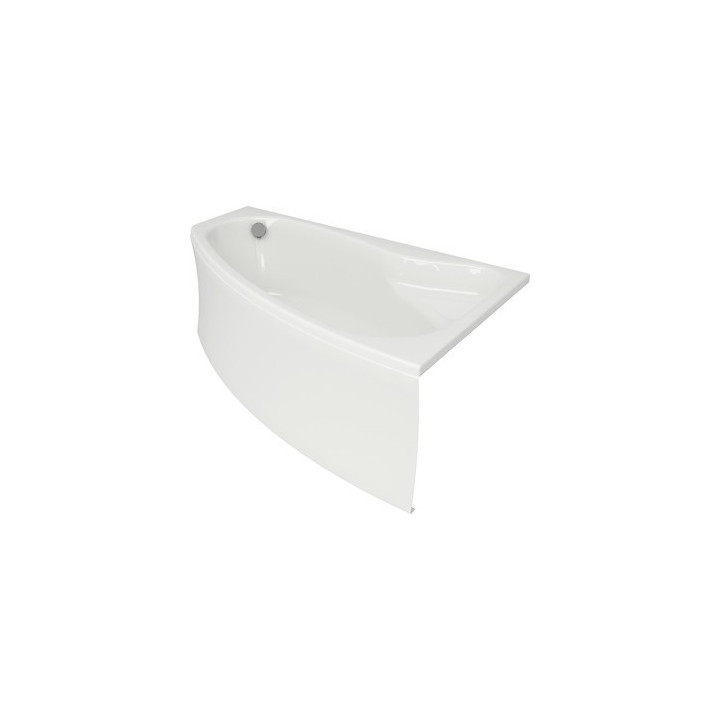  Wanna narożna Cersanit Sicilia, 170x100x45cm, akrylowa, prawa, biały