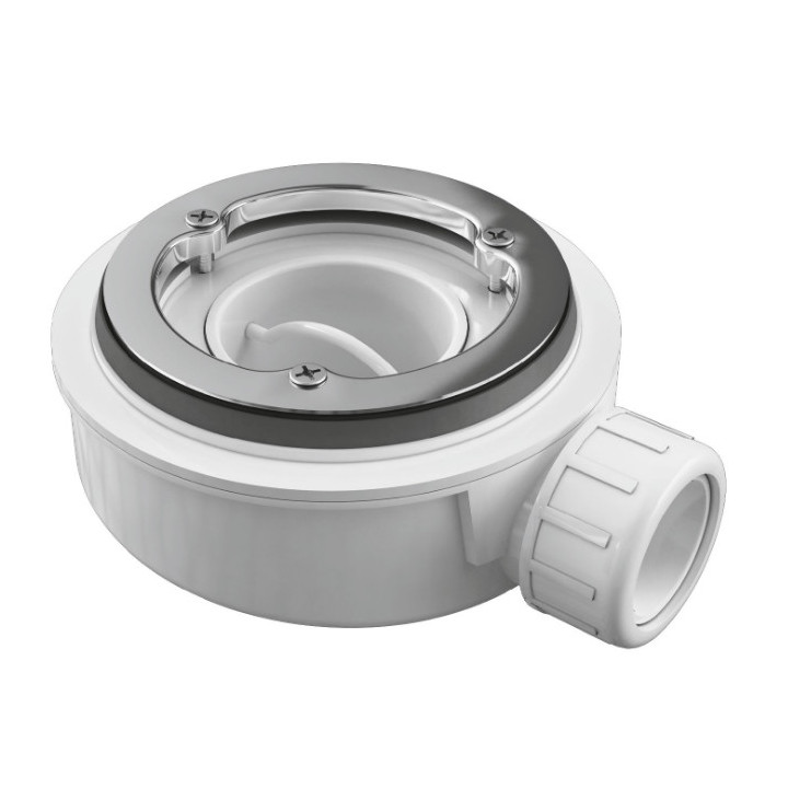 Syfon Radaway, odpływ Ø 40 mm, czyszczony od góry