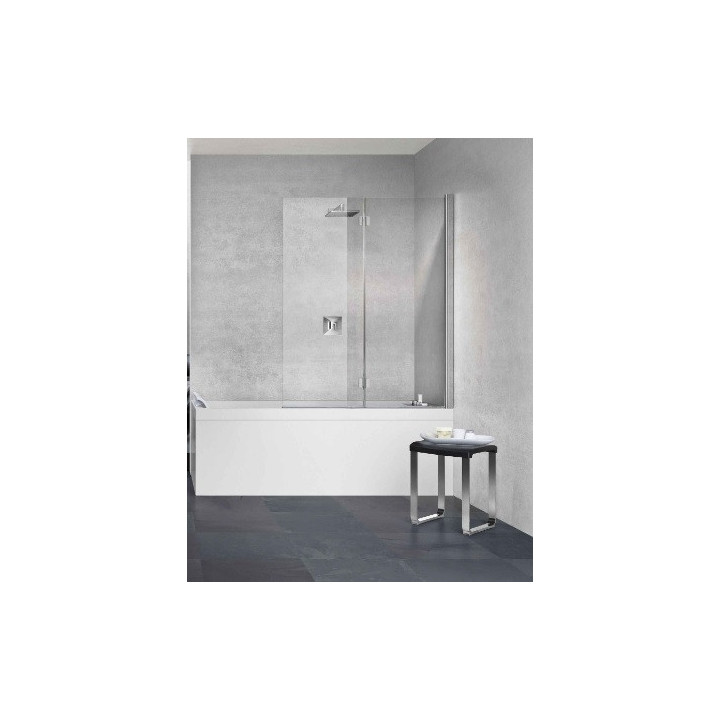 Parawan nawannowy Novellini Young 2.0, dwuczęściowy, 120x150, prawy