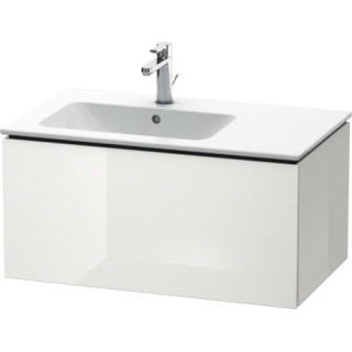 Szafka podumywalkowa Duravit L-Cube, wisząca, biały, wysoki połysk