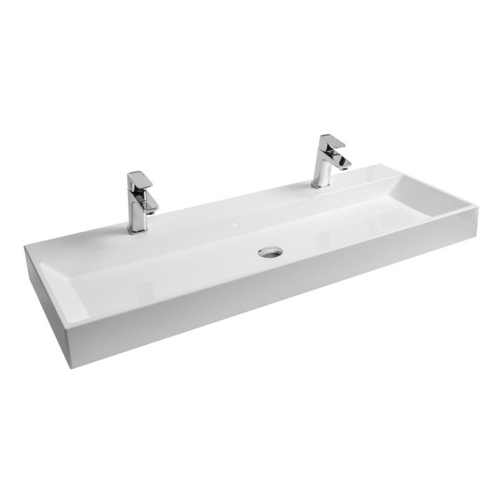 Umywalka nablatowa Ravak Natural 800 80x45 cm ścienna biała 