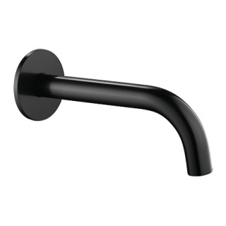 Wylewka ścienna Omnires Y czarny półmat