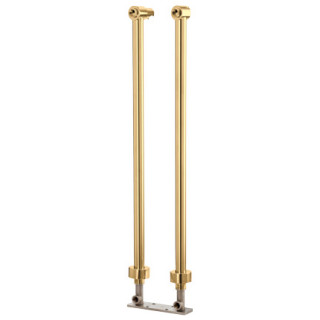 Uniwersalne nogi do baterii wannowych i prysznicowych Omnires złoto