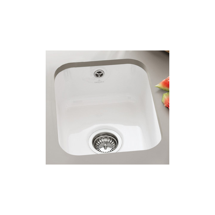 Zlewozmywak ceramiczny podblatowy 37x43,5 cm Villeroy & Boch CISTERNA 45, Stone White
