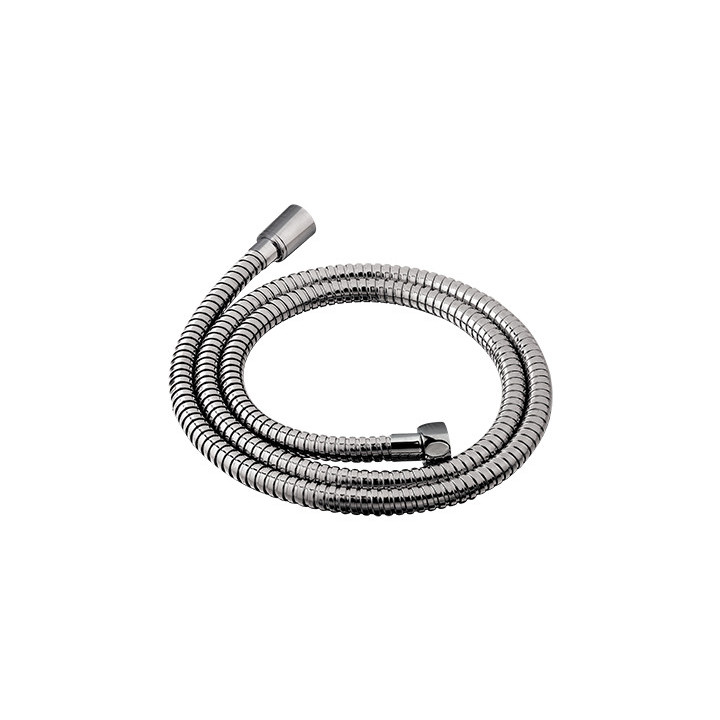 Wąż prysznicowy w osłonie mosiężnej Omnires dł -150 cm, nikiel