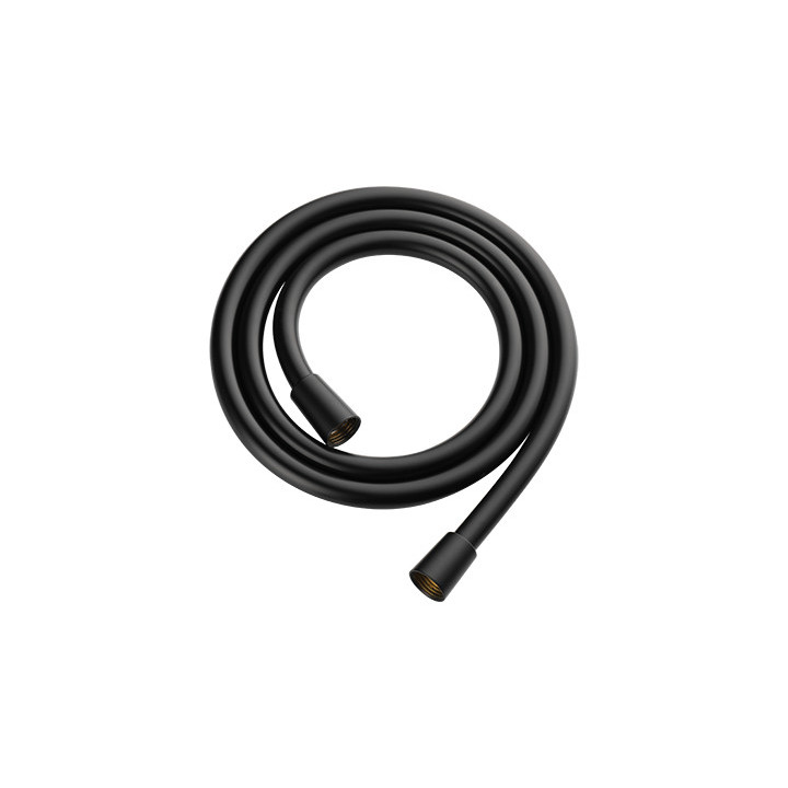 Wąż prysznicowy w osłonie PVC Omnires dł.-150cm czarny półmat
