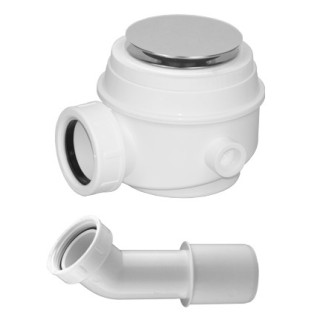 Syfon wannowo-brodzikowy Omnires chrom