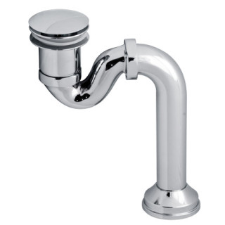 Syfon wannowy ozdobny Omnires chrom