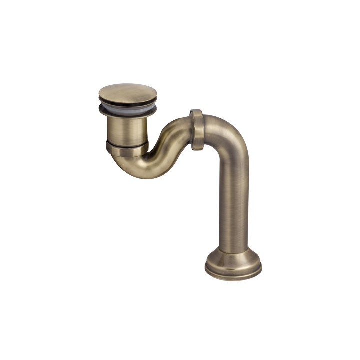 Syfon wannowy ozdobny Omnires chrom