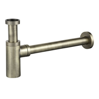 Syfon umywalkowy Omnires ozdobny , czarny