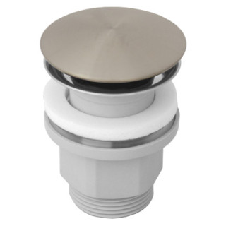 Korek klik-klak do syfonu umywalkowego Omnires Inox