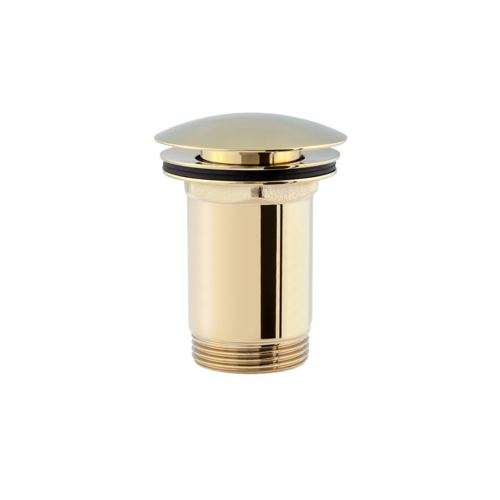 Korek klik-klak do syfonu umywalkowego Omnires złoto