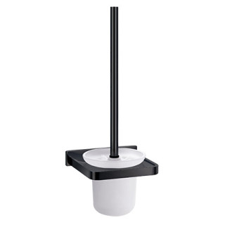 Szczotka toaletowa Omnires Darling czarny półmat