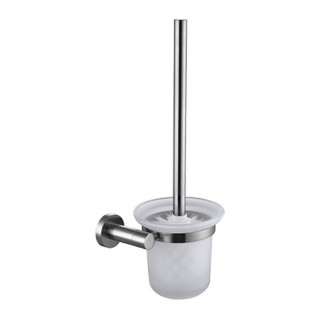 Szczotka do wc wisząca Omnires Modern Project, nikiel