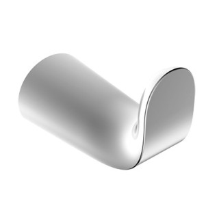 Haczyk pojedyńczy Omnires Saco chrom & biel 