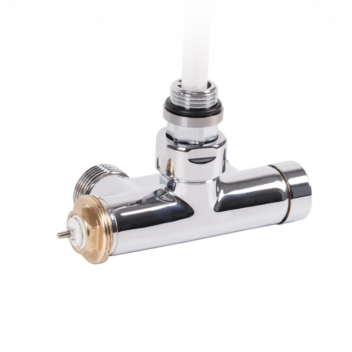 Zawór Terma Technologie termostatyczny z rurką zanurzeniową chrom- sanitbuy.pl