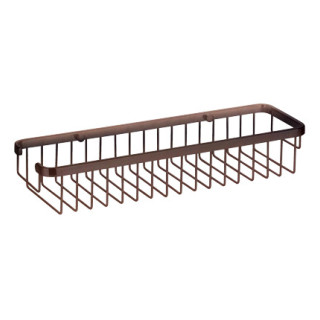 Koszyk prysznicowy Omnires Uni 36 cm, miedź antyczna