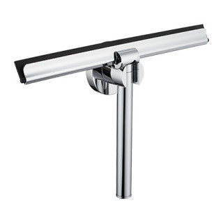 Ściągaczka do wody z uchwytem Omnires Uni chrom