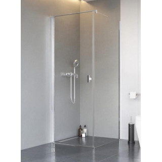 Kabina Radaway Eos KDJ 100, wymiary: 1000x1000x1970 mm prostokątna prawa z drzwiami jednoczęściowymi, szkło przejrzyste