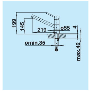Bateria kuchenna Blanco Kano, antracyt
