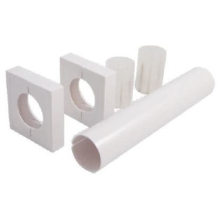 Pokrętło ręczne Schlosser mini M30x1,5 - białe