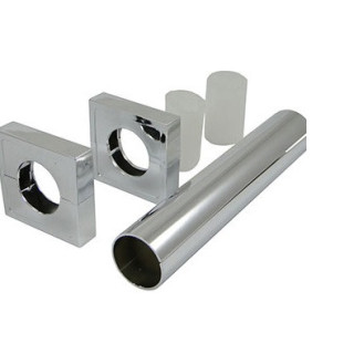 Zestaw rozet osłonowych Schlosser - biały