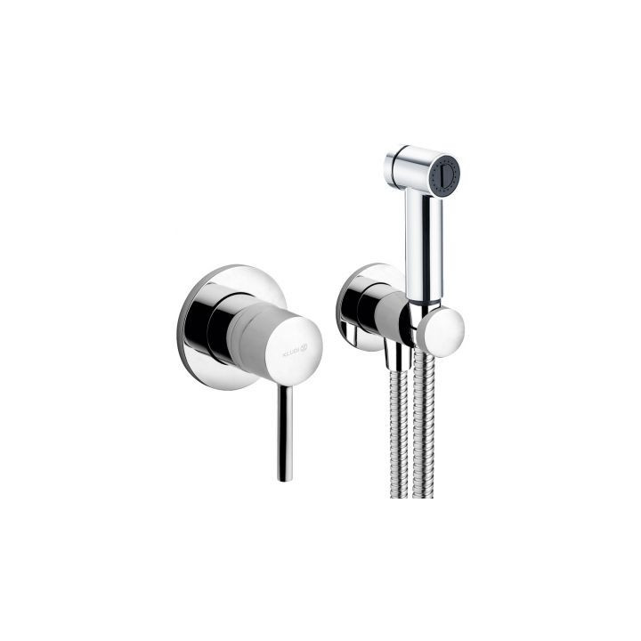 Zestaw higieniczny Kludi Bozz, podtynkowy, chrom