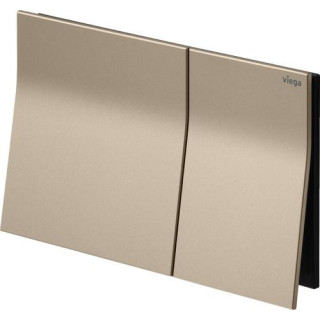 Przycisk WC Viega Prevista Visign for More 200, metalowe, miedź/złoty