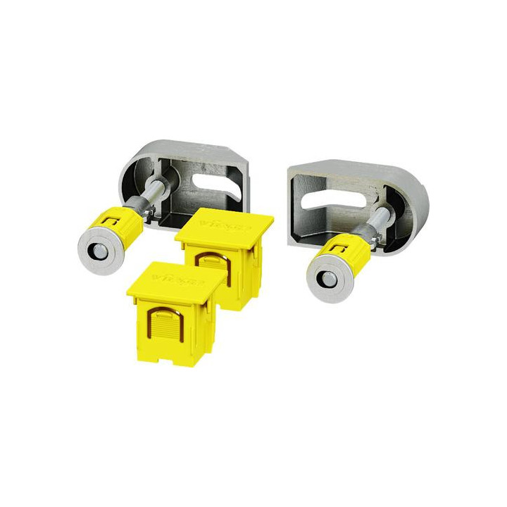 Uniwersalny zestaw mocujący Viega Prevista dla stelaży podtynkowych (nr wzoru 8570.36)