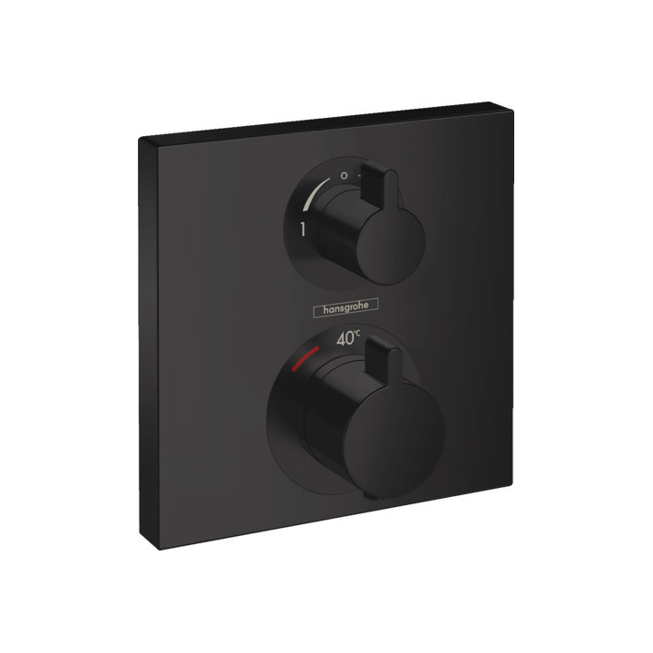 Bateria termostatyczna Hansgrohe Ecostat Square do 2 odbiorników, chrom- sanitbuy.pl