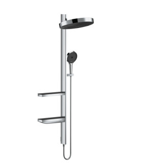 Komplet prysznicowy Hansgrohe Showerpipe Rainfinity 360 1jet, montaż podtynkowy, chrom