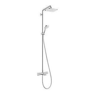 Komplet prysznicowy Showerpipe Croma E 280 1jet, bateria termostatyczna, chrom