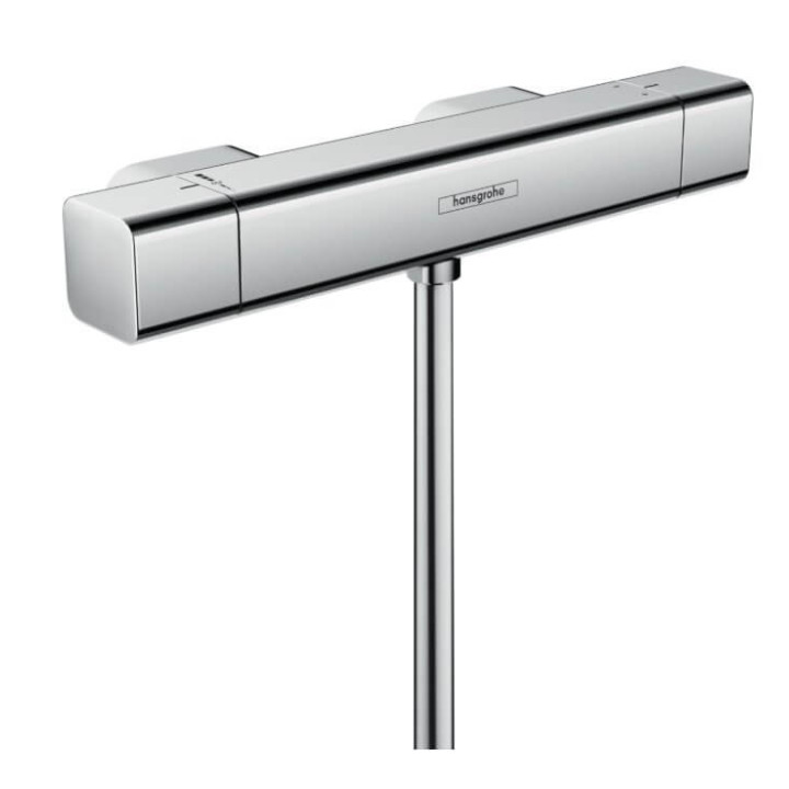 Prysznicowa bateria termostatyczna Hansgrohe Ecostat E, natynkowa, chrom