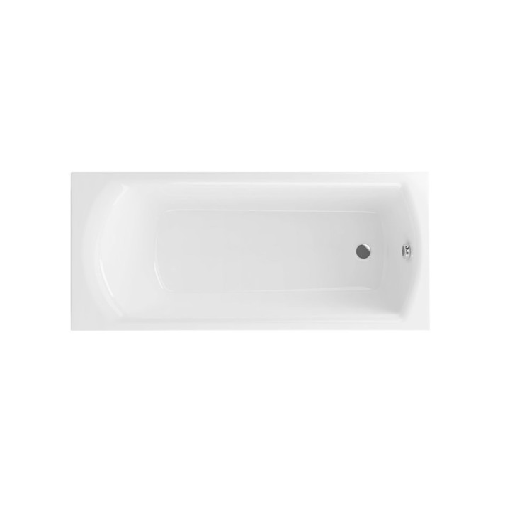 Wanna prostokątna Excellent Lamia Slim 150x75 cm, akrylowa, biała