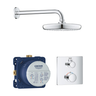 Zestaw prysznicowy Grohe Tempesta 210, podtynkowy, bateria termostatyczna, chrom