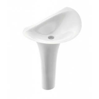 Umywalka Marmorin Alice S, stojąca przyścienna 580x380x980 mm