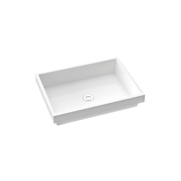 Umywalka Marmorin Teo IN 60x45 cm, wpuszczana w blat