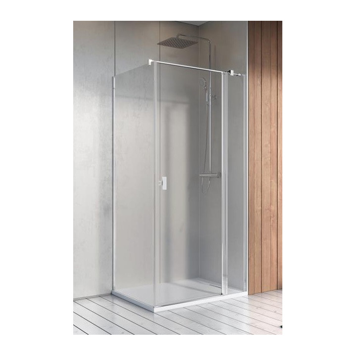 Ścianka boczna S1 70 Radaway Nes KDJ I, przejrzysta, 700x2000mm, profil chrom