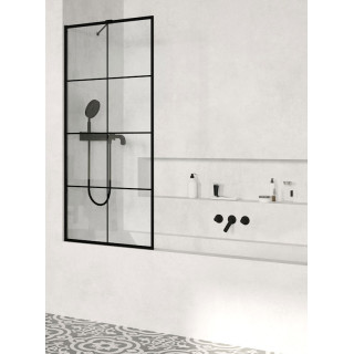 Drzwi prysznicowe Radaway Nes KDS II 120, lewe, 1200x2000mm, srebrny profil