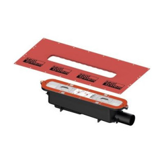 Kolano odpływowe TECE drainline z syfonem pionowym 6 500 03