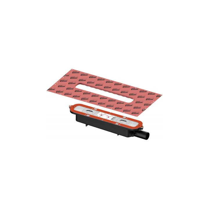 Syfon odpływowy Tece Drainprofile, odpływ boczny