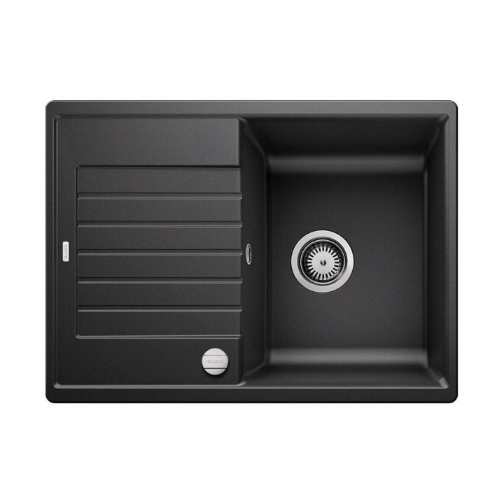 Zlewozmywak Blanco Zia 45 S Compact Silgranit Puradur, jednokomorowy, odwracalny, 68x50cm, antracyt